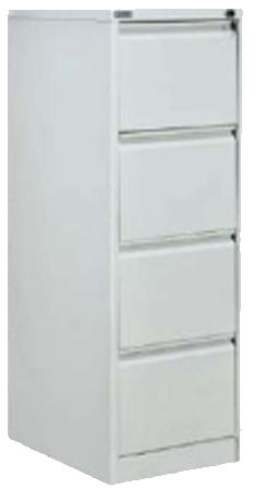 4-Drawer Vertical Filing Cabinet